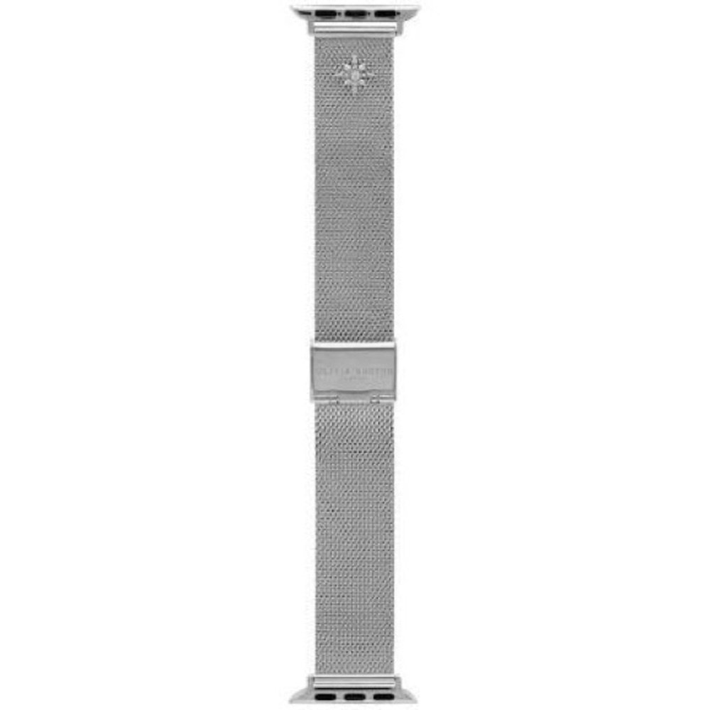 Olivia Burton Silver Mesh Apple Watch Band - Picture 2 of 3